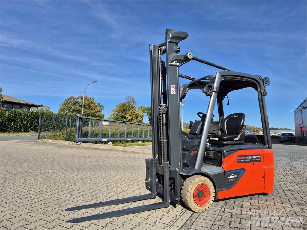 Linde E16-02 Elmotviktstruckar