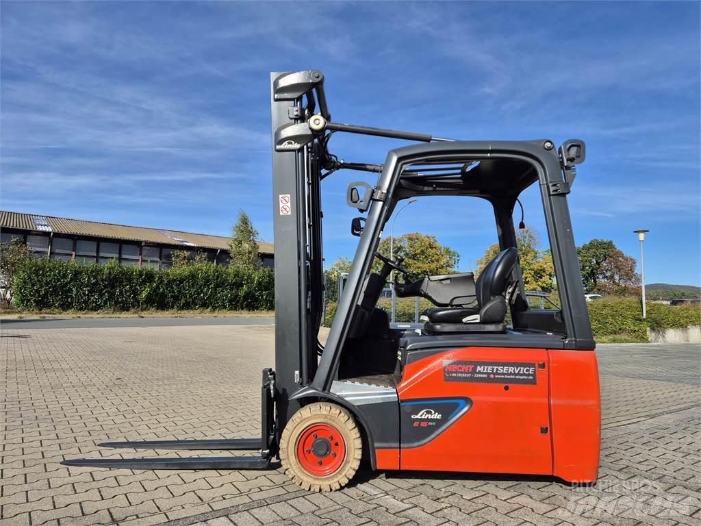 Linde E16-02 Elmotviktstruckar