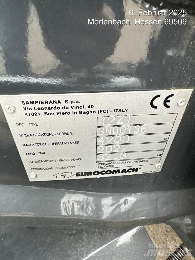 Eurocomach 42ZT Minigrävare < 7t