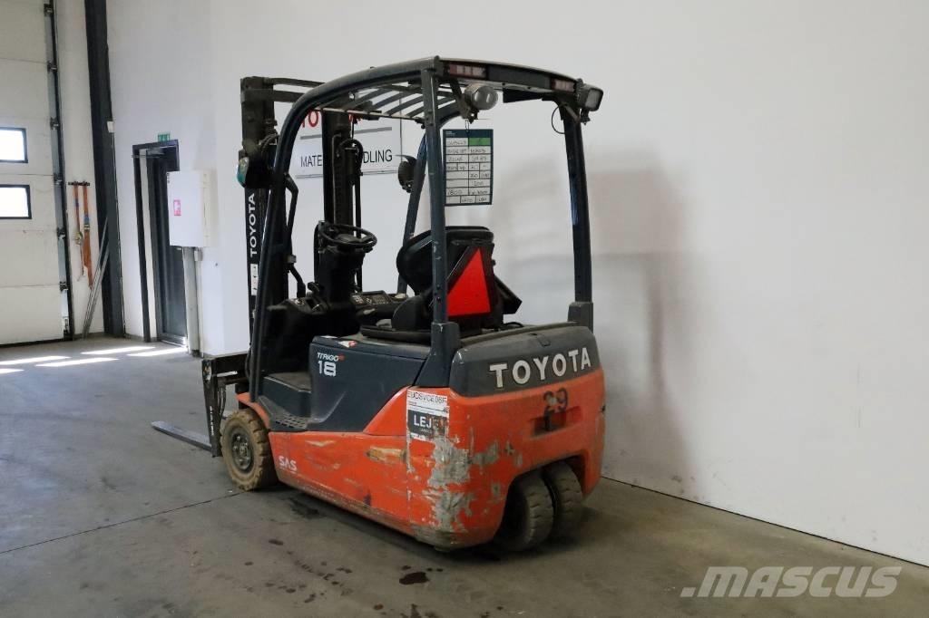 Toyota 8FBE18T Elmotviktstruckar