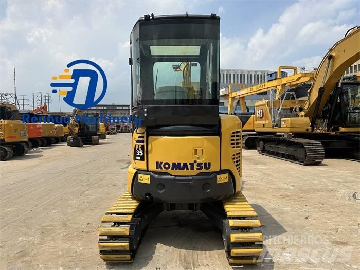 Komatsu PC35MR Minigrävare < 7t