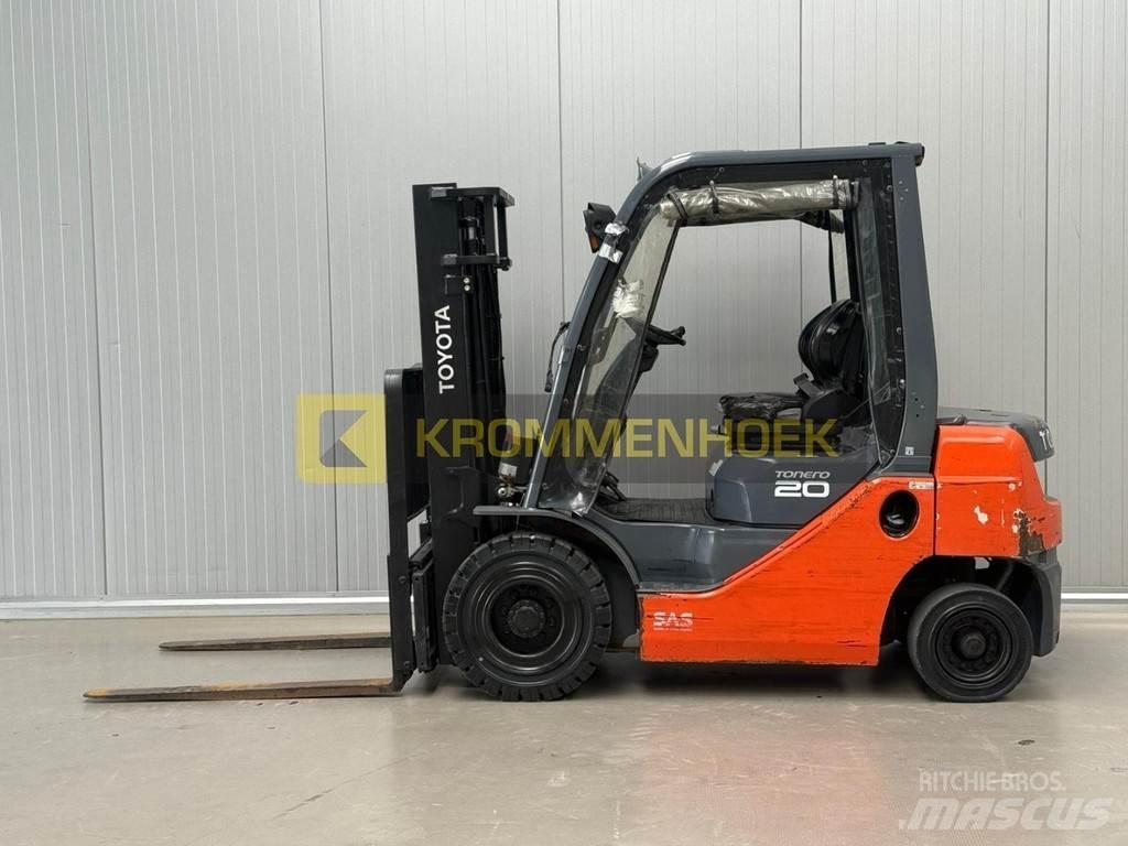 Toyota 02-8FDF20 Dieselmotviktstruckar