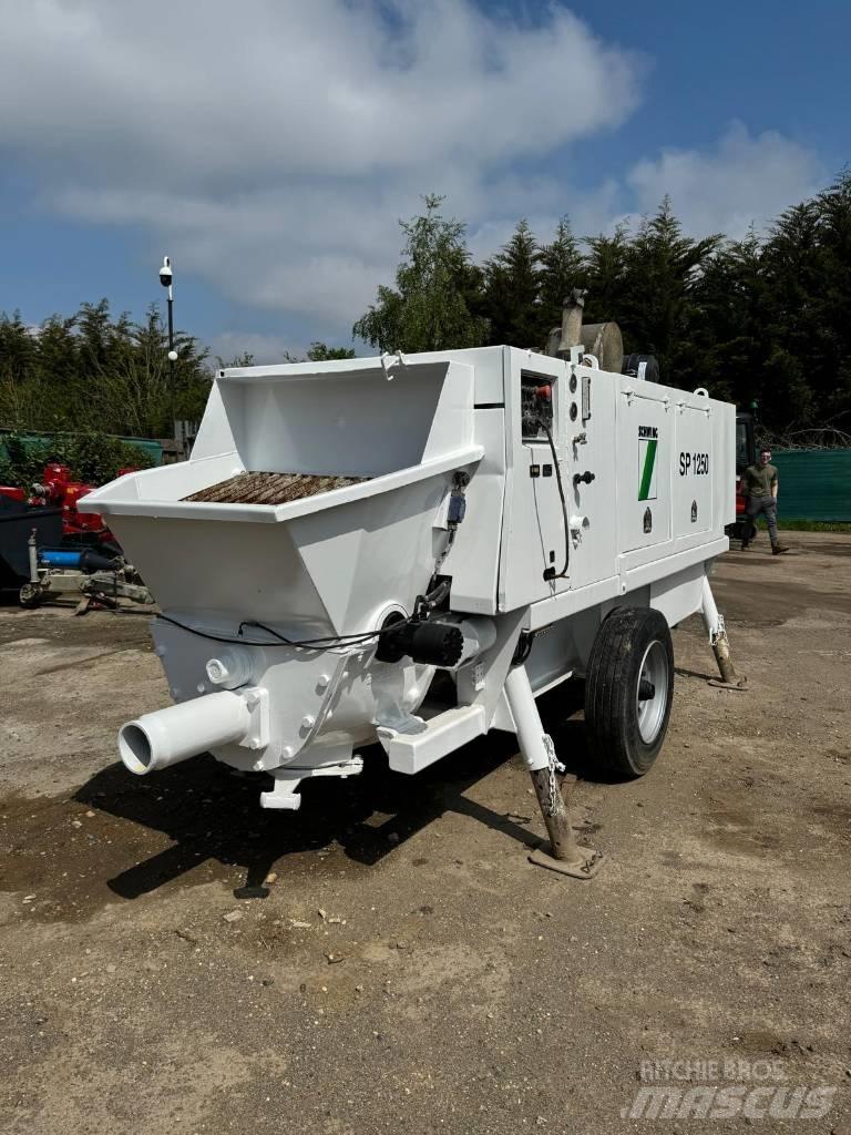 Schwing SP1250 Lastbilar med betongpump