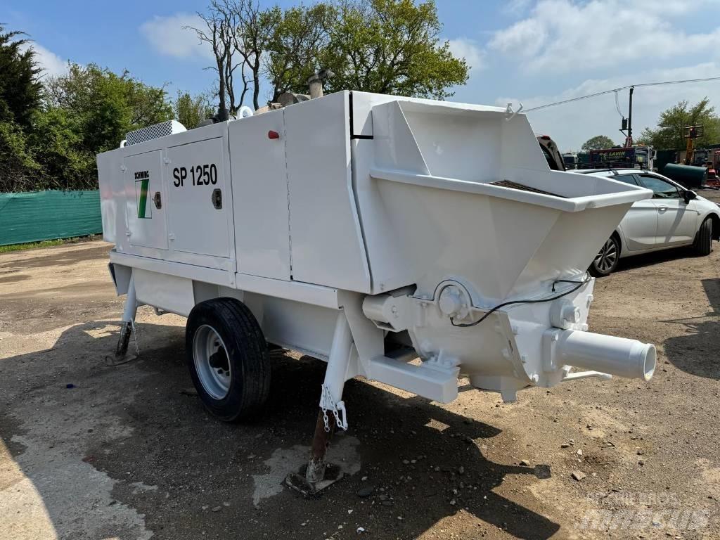 Schwing SP1250 Lastbilar med betongpump