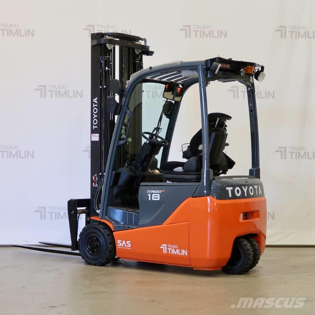 Toyota 8FBEK18T Elmotviktstruckar