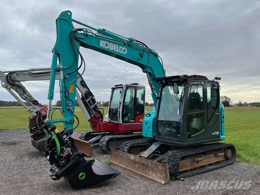 Kobelco SK 75 SR -7 Midigrävmaskiner 7t - 12t