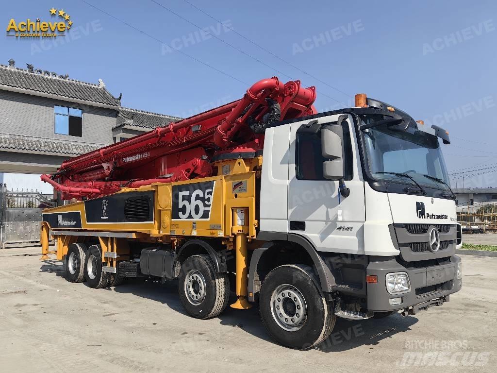 Putzmeister M56-5 Lastbilar med betongpump