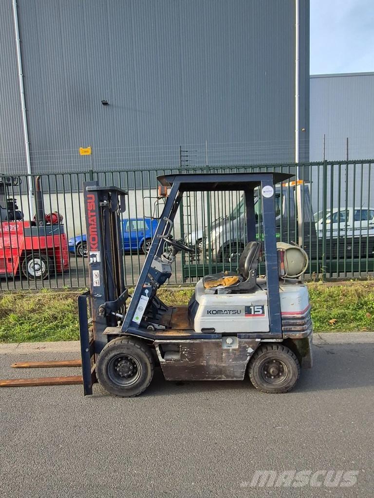 Komatsu fg15-15 Gasolmotviktstruckar