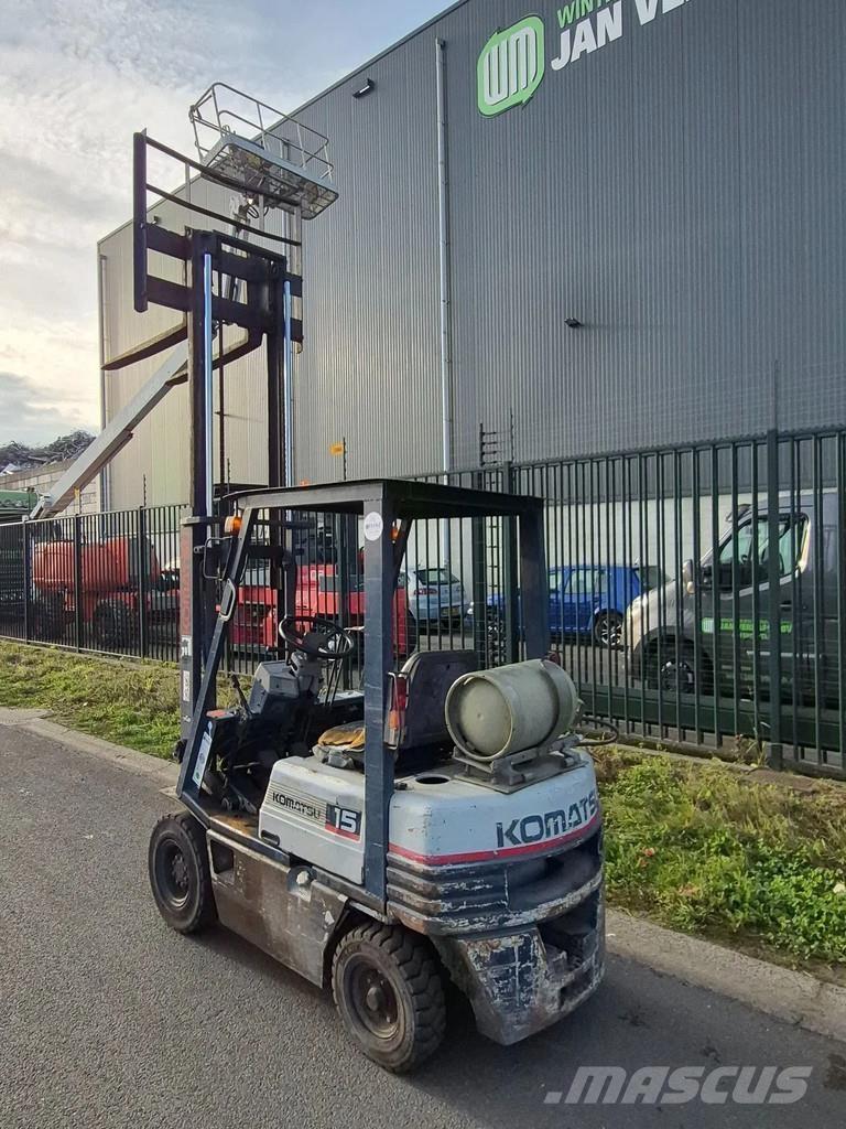 Komatsu fg15-15 Gasolmotviktstruckar