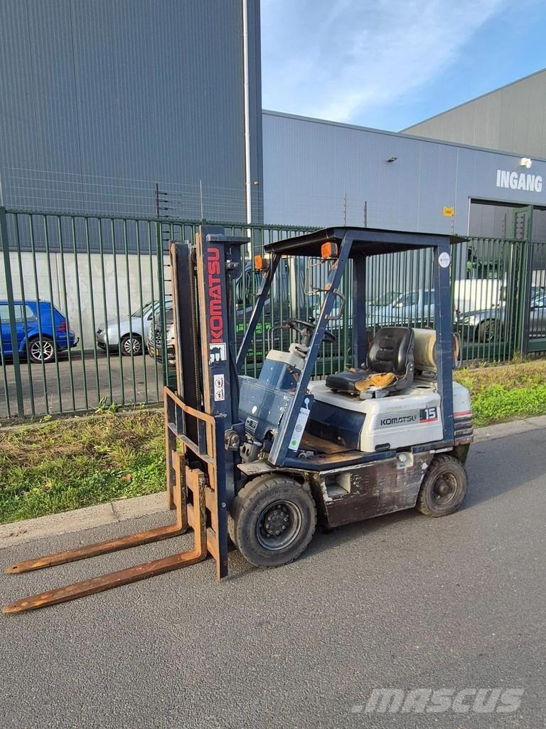 Komatsu fg15-15 Gasolmotviktstruckar