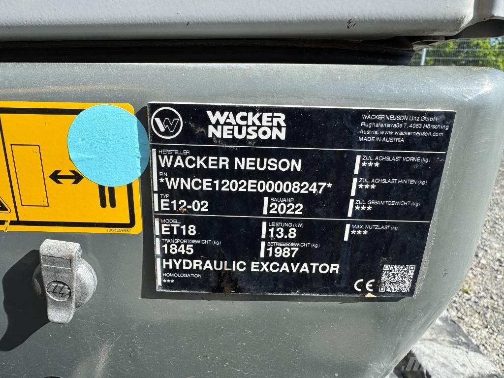 Wacker Neuson ET18 Bandgrävare