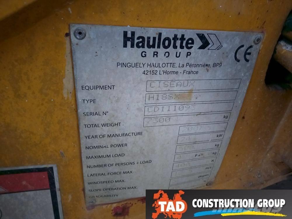 Haulotte H 18 SX Saxliftar