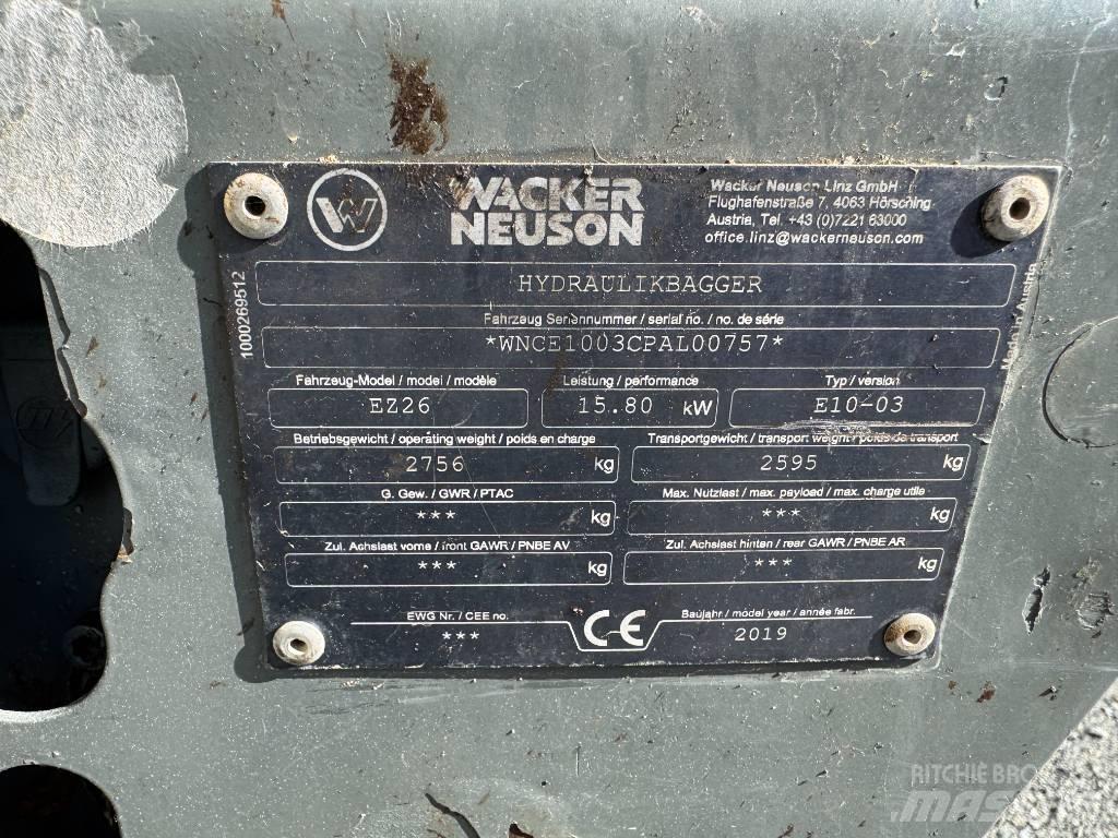 Wacker Neuson EZ26 Bandgrävare