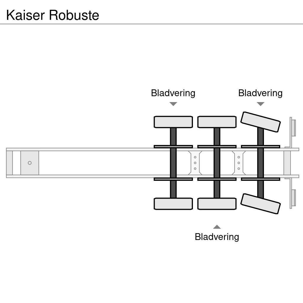 Kaiser Robuste Låg lastande semi trailer