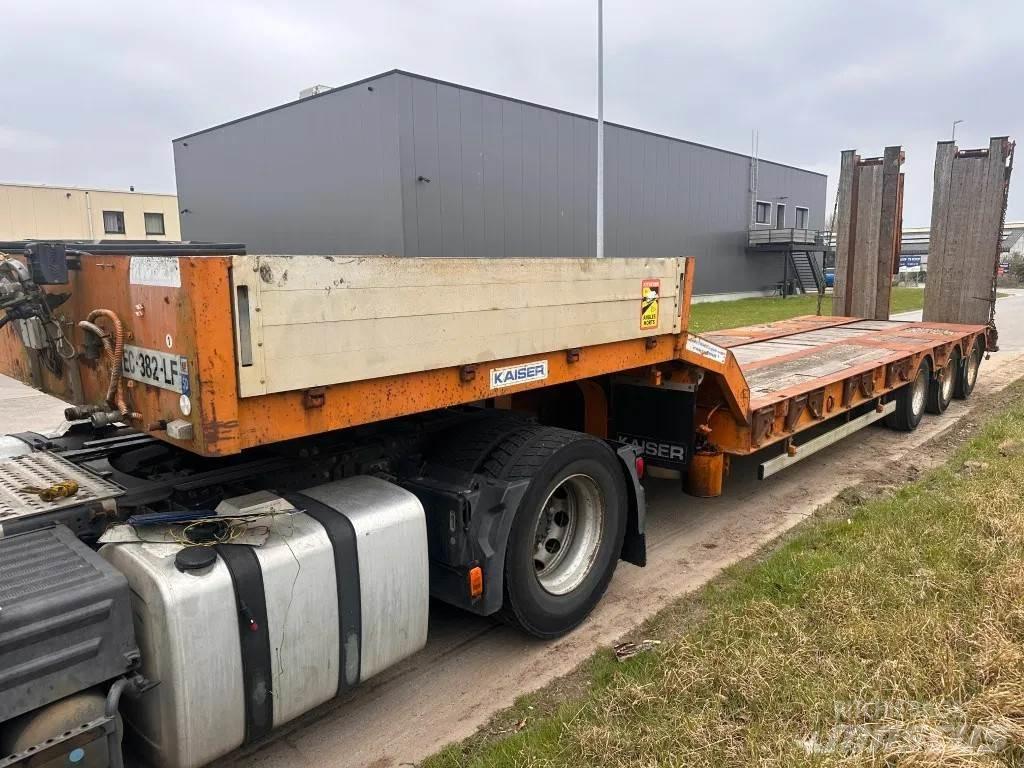 Kaiser Robuste Låg lastande semi trailer