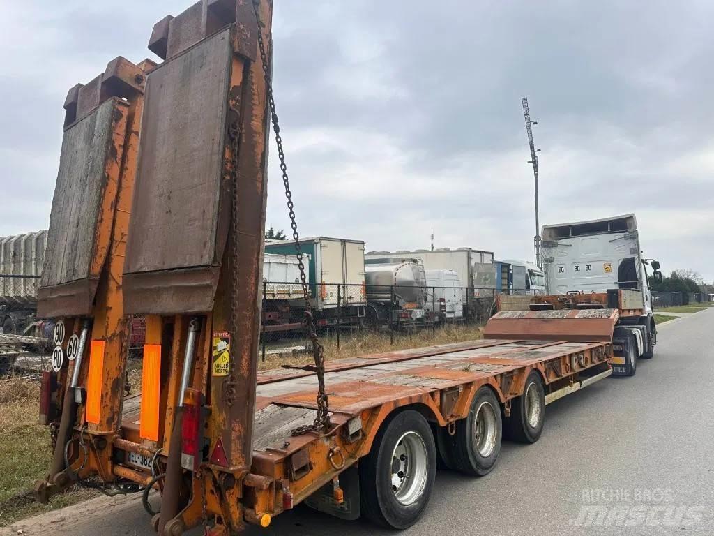 Kaiser Robuste Låg lastande semi trailer