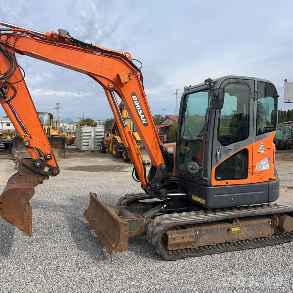 Doosan DX 63-3 Minigrävare < 7t