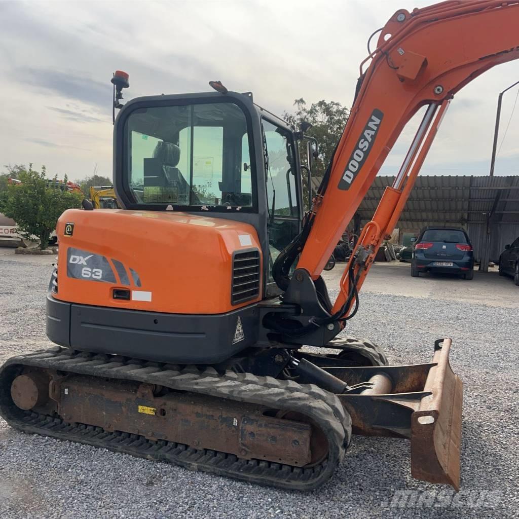 Doosan DX 63-3 Minigrävare < 7t