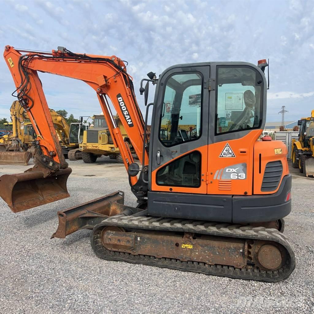 Doosan DX 63-3 Minigrävare < 7t