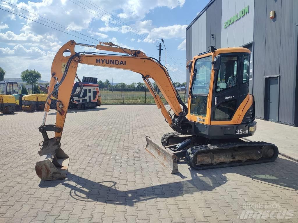 Hyundai 35Z-9 Minigrävare < 7t