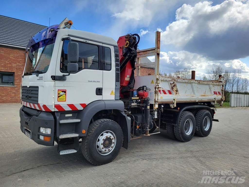 MAN TGA 26.310 Tippbilar