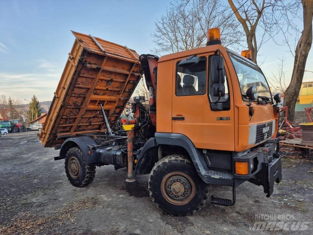 MAN 8 163 Wywrotka Tippbilar