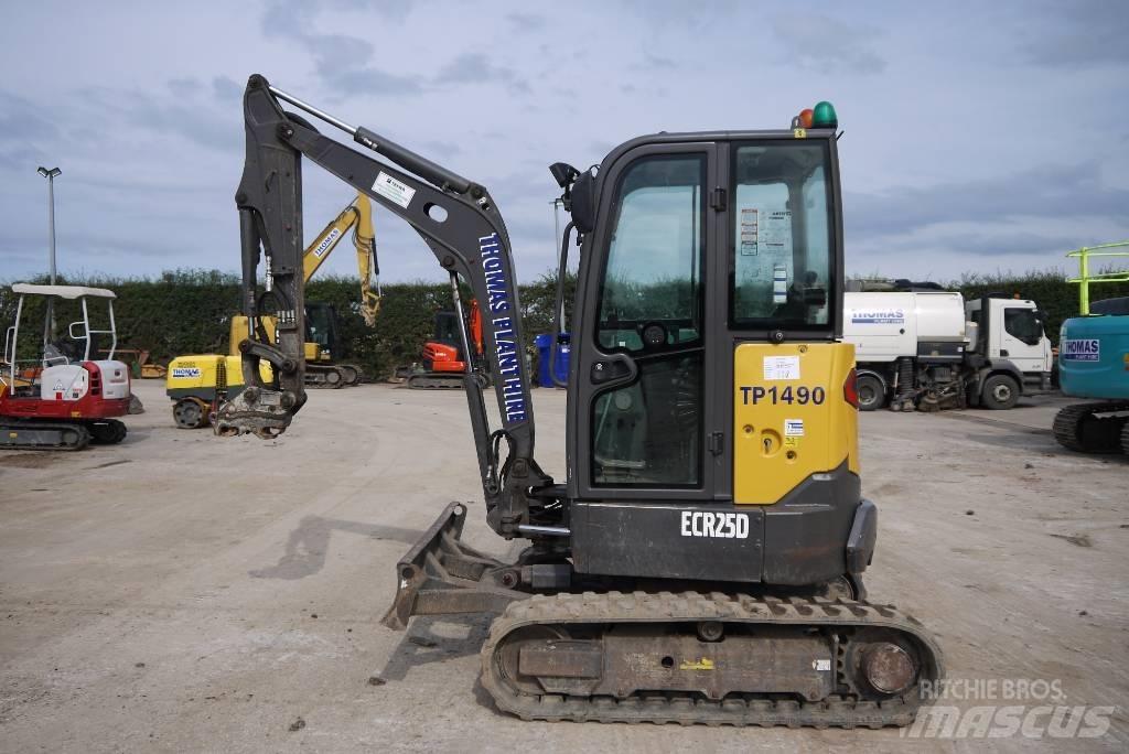 Volvo ECR 25 D Minigrävare < 7t