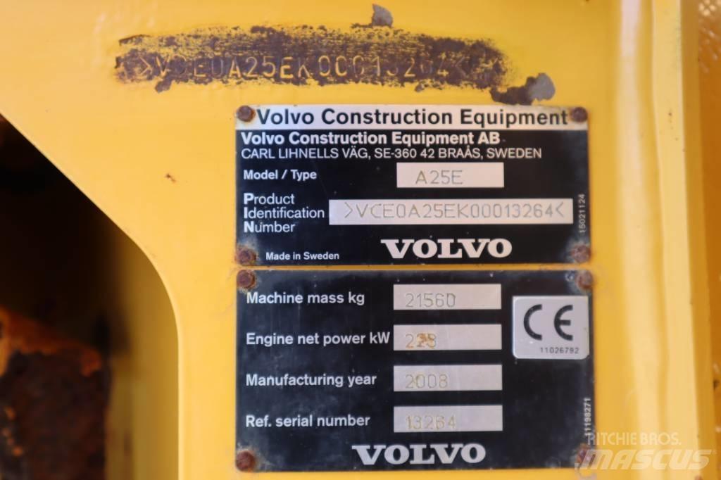 Volvo A25E Midjestyrd dumper