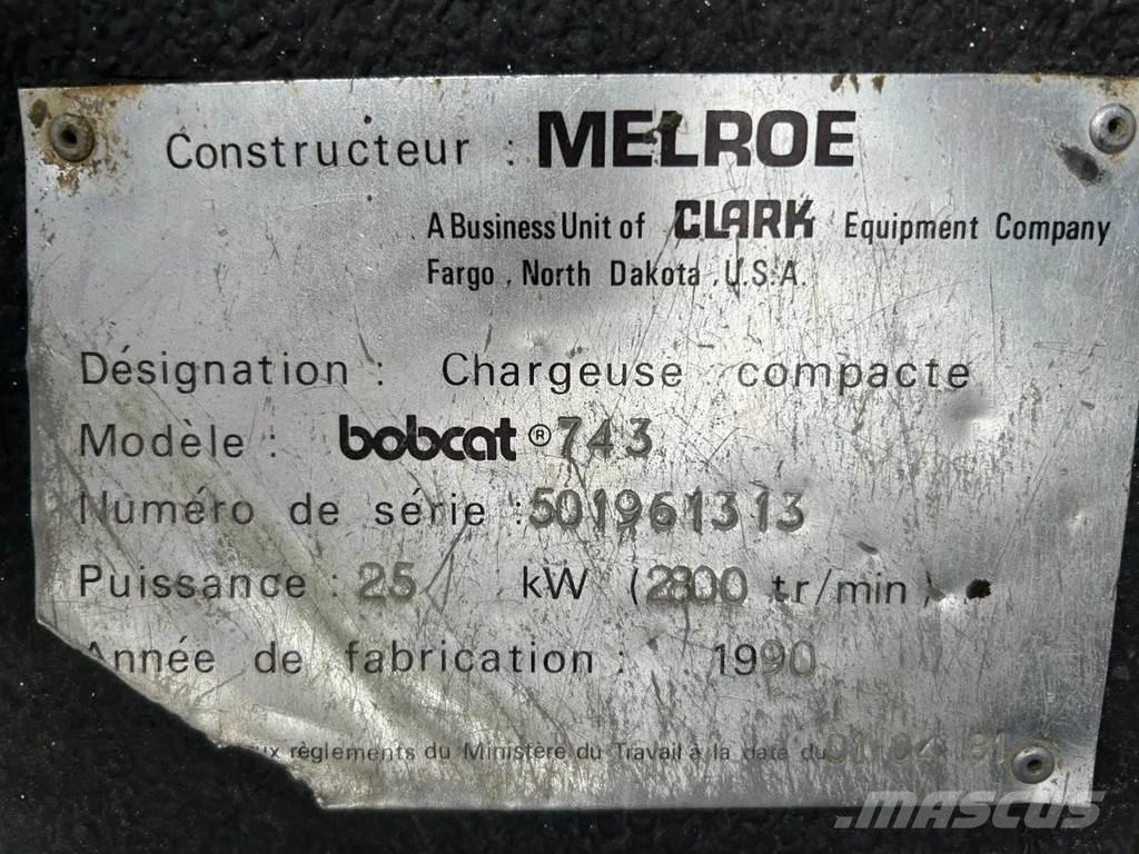 Bobcat 743 Kompaktlastare
