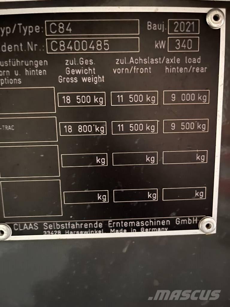 CLAAS Lexion 6800 Skördetröskor