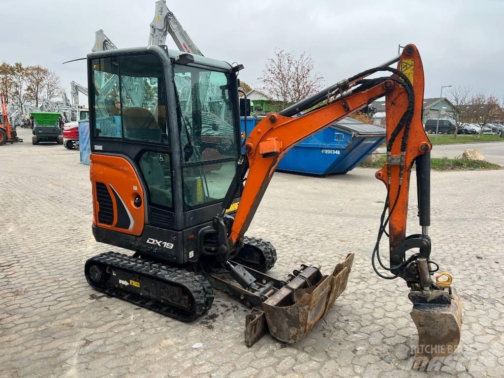 Doosan DX 19 Minigrävare < 7t