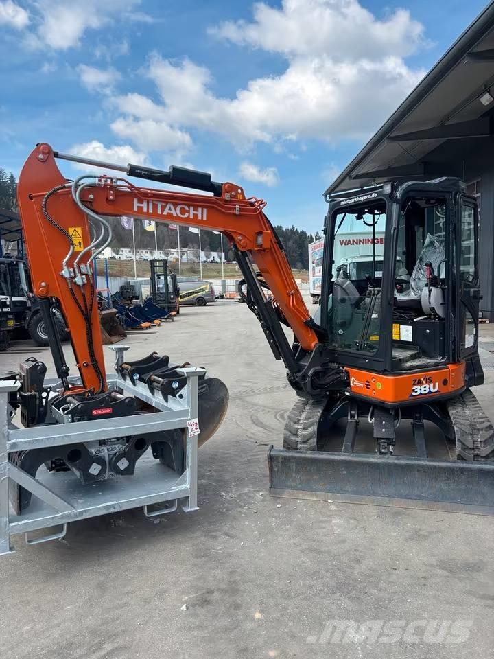 Hitachi ZX38U P-Line Minigrävare < 7t