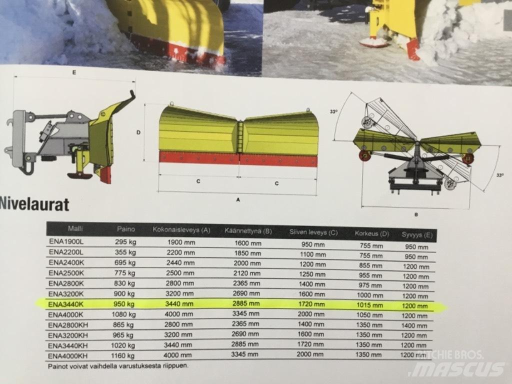 Vama ENA3440K Snöblad och plogar