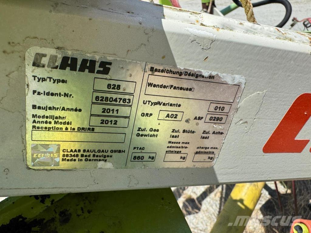 CLAAS VOLTO 670 Vändare och luftare