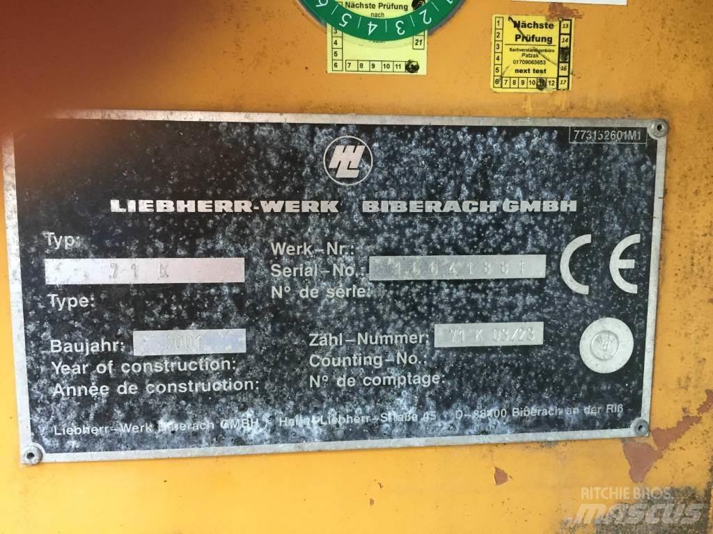 Liebherr 71 K Byggkranar