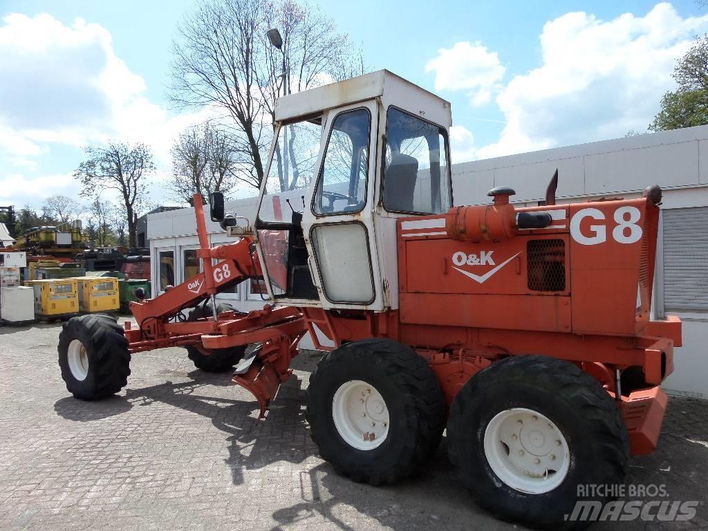 O&K G 8 Väghyvlar