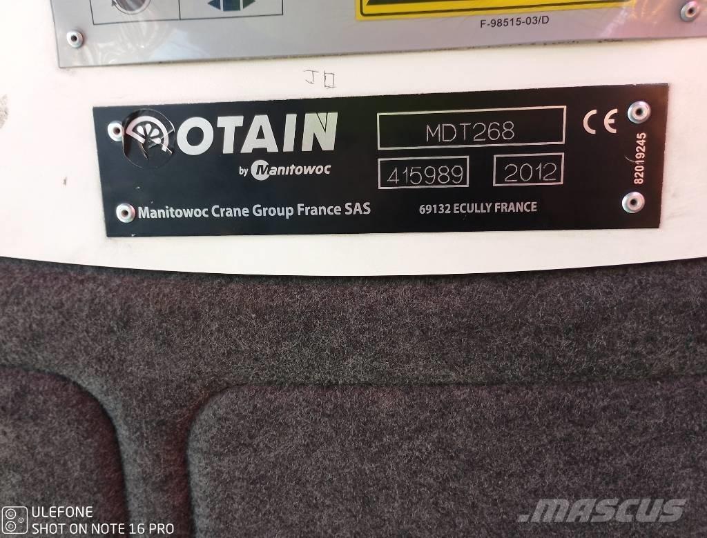 Potain MDT268-J10 Byggkranar