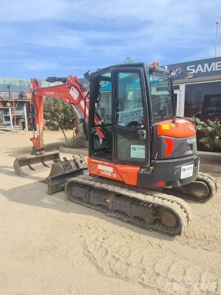 Kubota U 56-5 Minigrävare < 7t