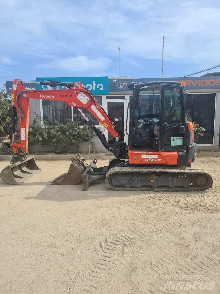 Kubota U 56-5 Minigrävare < 7t