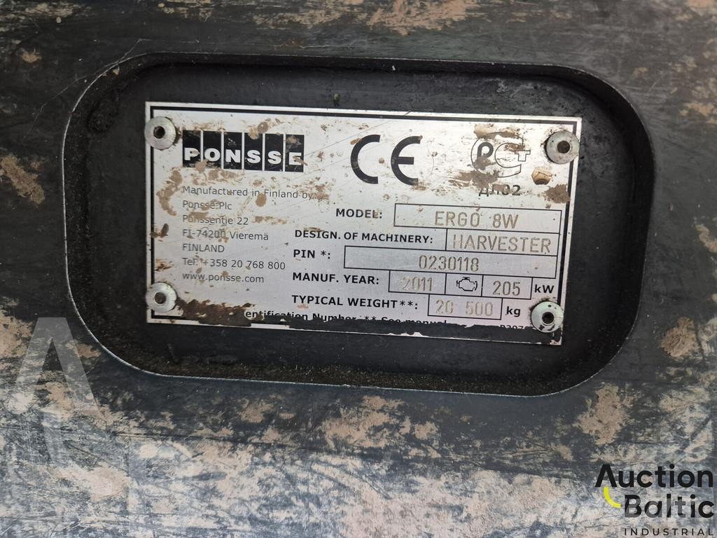 Ponsse Ergo 8W Skördare