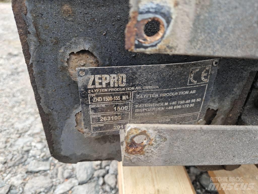  Zepro bakgavellyft Plattformar