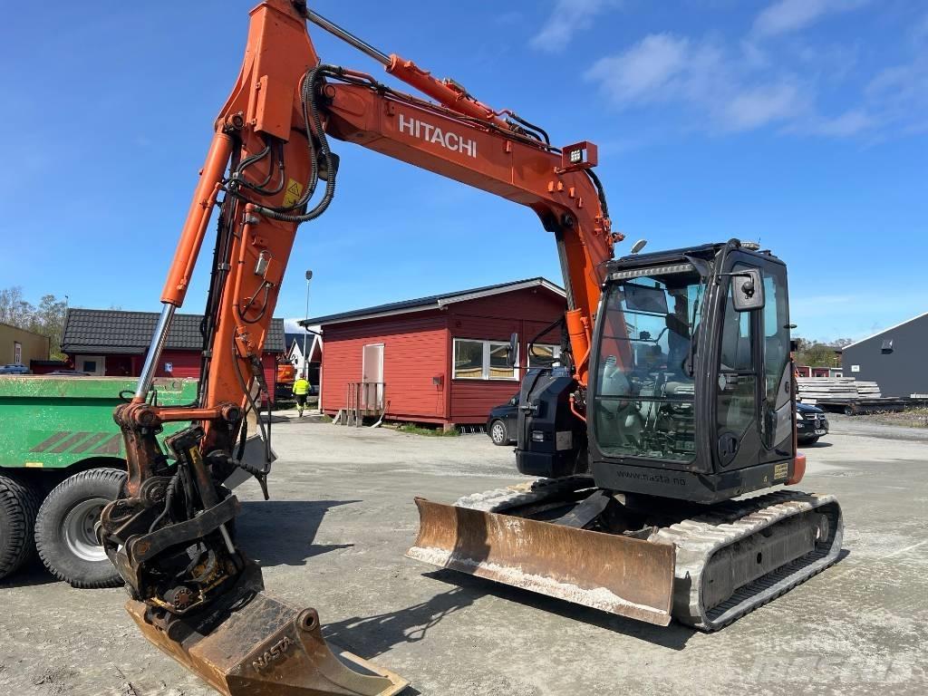 Hitachi ZX 85 US-5 Midigrävmaskiner 7t - 12t
