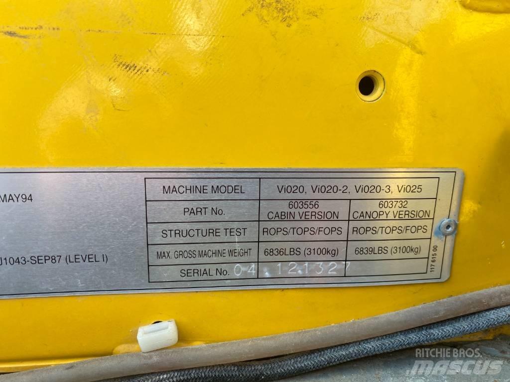 Yanmar Vio 25 Minigrävare < 7t