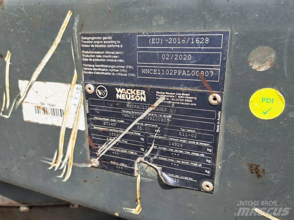 Wacker Neuson ET145 Bandgrävare