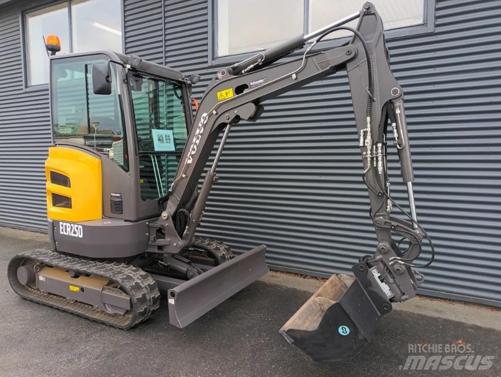 Volvo ecr25d Minigrävare < 7t