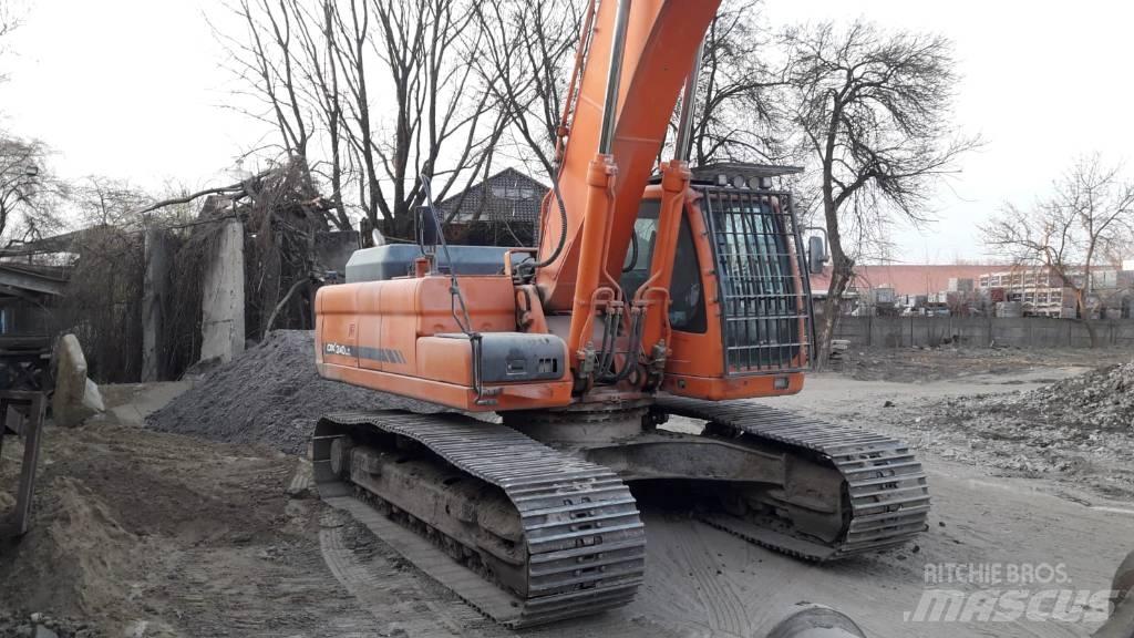Doosan DX 340 LC Bandgrävare