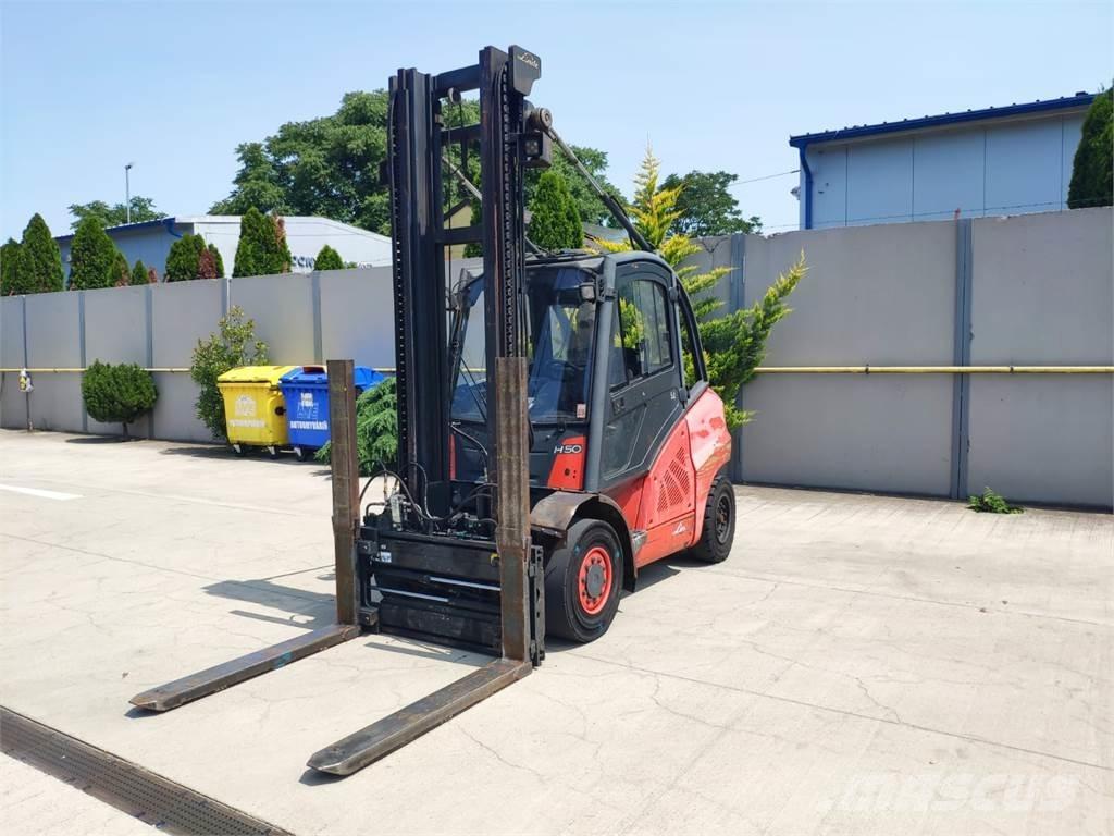 Linde H50D Dieselmotviktstruckar