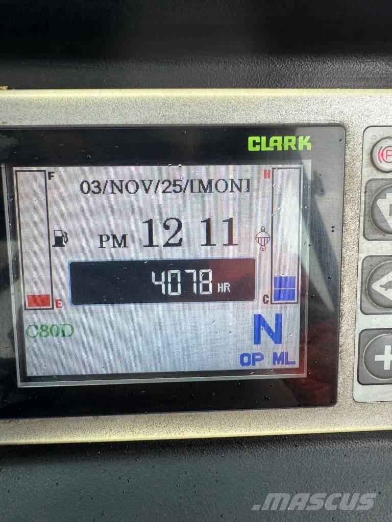 Clark C 80 D Dieselmotviktstruckar