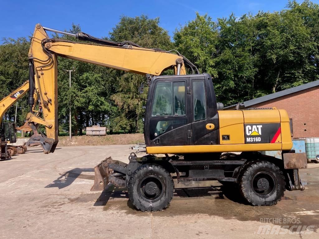 CAT M 316 D Hjulgrävare