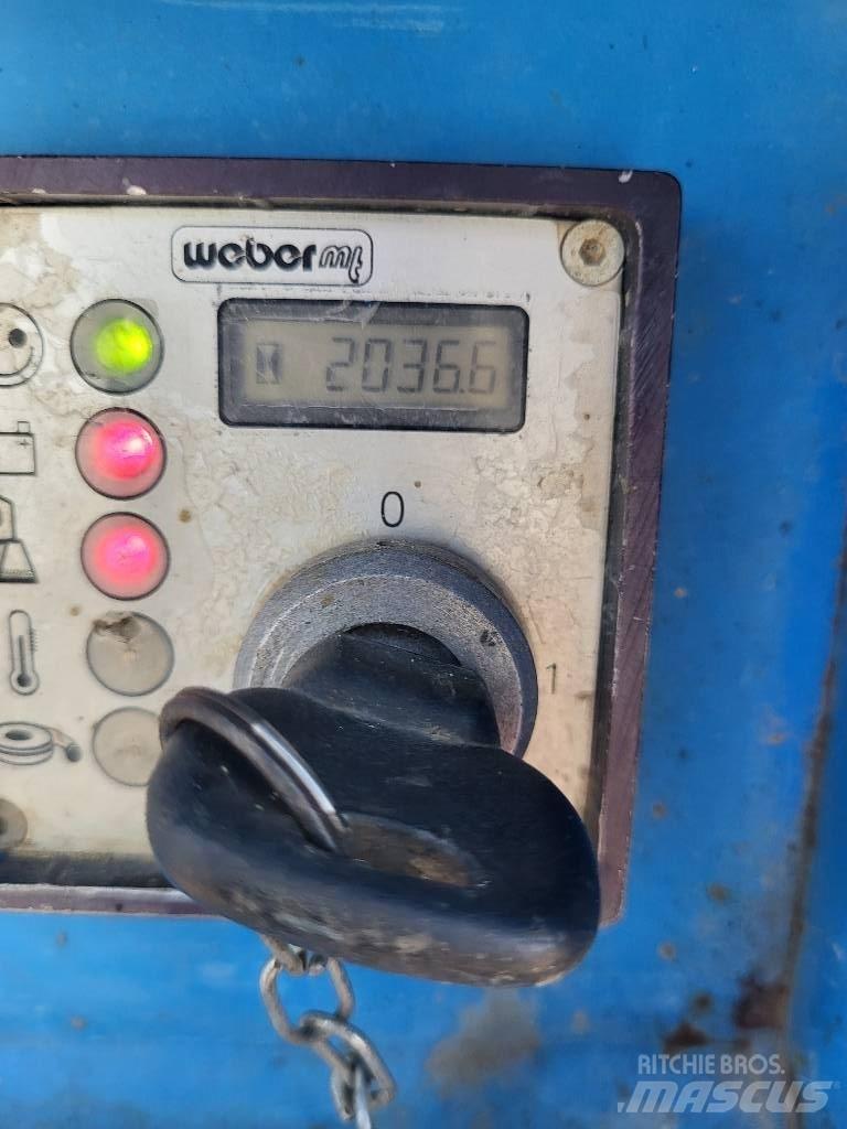 Weber CR 8 CCD Markvibratorer
